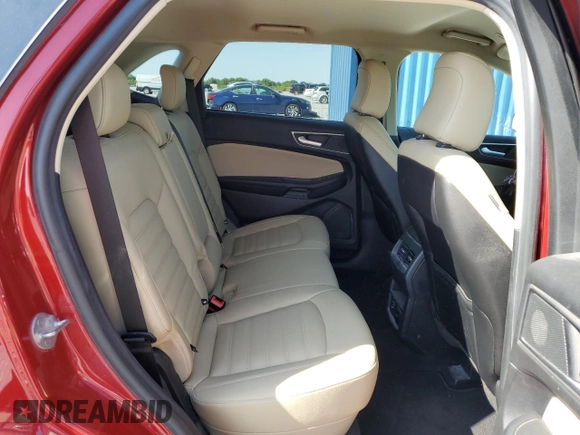 2021 Ford Edge SEL with VIN 2FMPK4J9XMBA16252, listed as a Copart auction lot 52359335 with 56,889 mi miles and Salvage Title. Bid and sale history available at carsss.com. Image 11.