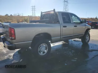 2005 Dodge Ram 2500 SLT with VIN 3D7KS28C85G850111, listed as a Copart auction lot 79406224 with 319,610 mi miles and Salvage Title. Bid and sale history available at carsss.com. Image 3.