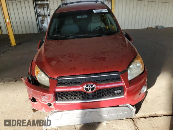 2009 Toyota RAV4 Ltd with VIN JTMBK34V995077329, listed as a Copart auction lot 85289514 with 0 mi miles and Salvage Title. Bid and sale history available at carsss.com. Image 5.