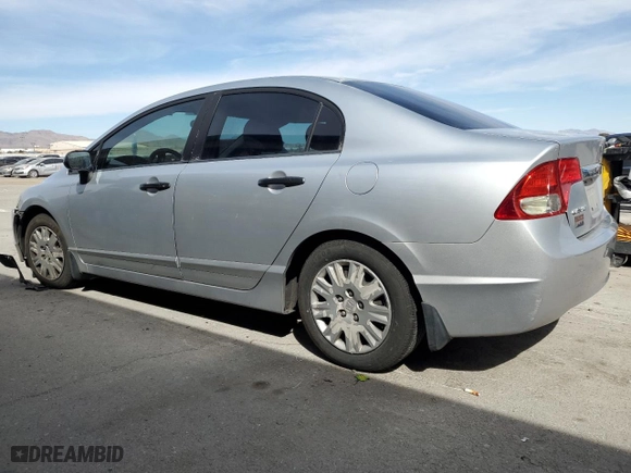 2011 Honda Civic Sdn DX-VP with VIN 2HGFA1F35BH510195, listed as a Copart auction lot 49741625 with 182,531 mi miles and Salvage Title. Bid and sale history available at carsss.com. Image 2.