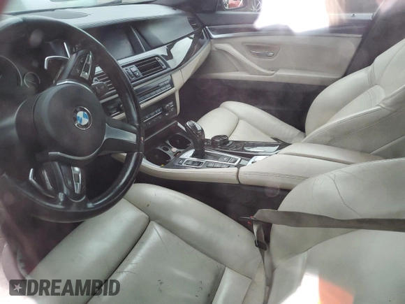2016 BMW 5 Series 550i xDrive with VIN WBAKP9C59GG587510, listed as a Copart auction lot 80777474 with Not provided miles and Clean title. Bid and sale history available at DreamBid. Image 7.