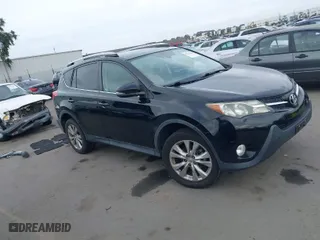 2015 Toyota RAV4 Limited with VIN 2T3DFREV0FW331139, listed as a IAAI auction lot 41724424 with 112,620 mi miles. Bid and sale history available at carsss.com. Image 1.