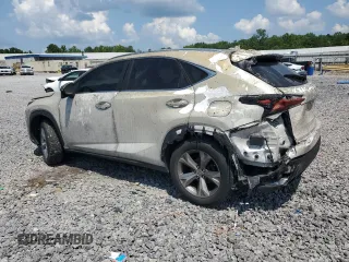 2017 Lexus NX 200t with VIN JTJBARBZ0H2114258, listed as a Copart auction lot 60639435 with 101,572 mi miles and Salvage title. Bid and sale history available at DreamBid. Image 2.