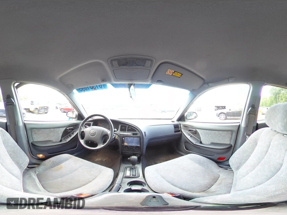 2001 Hyundai Elantra GLS with VIN KMHDN45D01U241519, listed as a Copart auction lot 61551095 with 201,343 mi miles and Salvage title. Bid and sale history available at DreamBid. Image 14.
