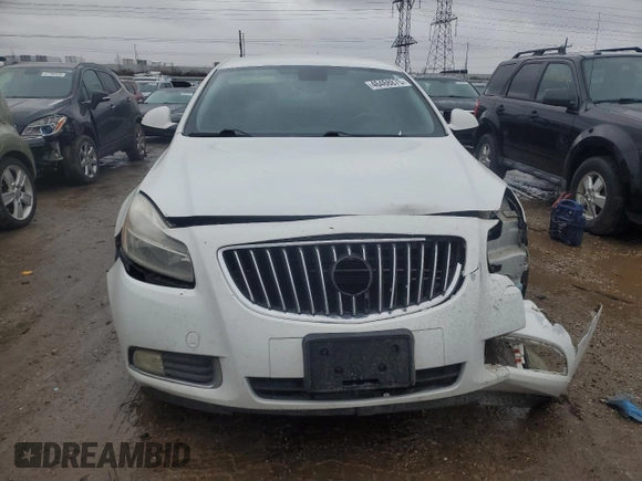 2011 Buick Regal CXL RL1 with VIN W04GN5EC4B1005144, listed as a Copart auction lot 46468875 with 127,129 mi miles and Salvage Title. Bid and sale history available at DreamBid. Image 5.