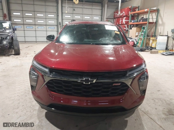 2025 Chevrolet Trax 2RS with VIN KL77LJEP6SC089699, listed as a IAAI auction lot 41533921 with 3,353 mi miles. Bid and sale history available at carsss.com. Image 12.