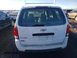 2008 Chevrolet Uplander LS Fleet with VIN 1GBDV13W68D109239, listed as a Copart auction lot 80692704 with 107,206 mi miles and Salvage Title. Bid and sale history available at carsss.com. Image 6.