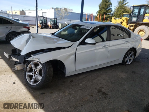 2014 BMW 3 Series 328i with VIN WBA3C1C5XEK108409, listed as a Copart auction lot 49692075 with 124,148 mi miles and Clean Title. Bid and sale history available at carsss.com. Image 1.