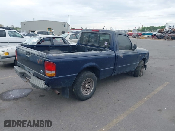 1997 Ford Ranger XLT with VIN 1FTCR10A1VUB58168, listed as a IAAI auction lot 42198649 with 160,370 mi miles and . Bid and sale history available at DreamBid. Image 4.