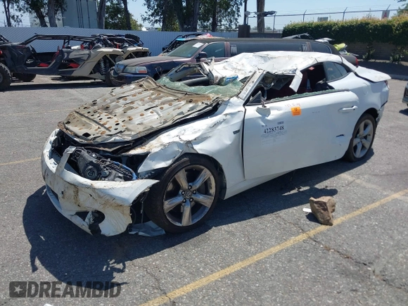 2014 Lexus IS 350 C with VIN JTHFE2C25E2510620, listed as a IAAI auction lot 42283748 with Not provided miles and . Bid and sale history available at DreamBid. Image 2.