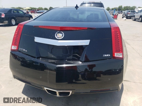 2012 Cadillac CTS with VIN 1G6DC1E33C0158082, listed as a Copart auction lot 62849234 with 149,134 mi miles and Salvage title. Bid and sale history available at DreamBid. Image 6.