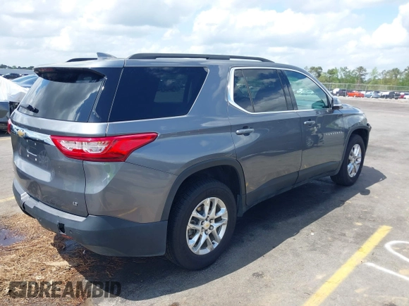 2020 Chevrolet Traverse LT Cloth with VIN 1GNERGKW7LJ133074, listed as a IAAI auction lot 41945153 with 78,983 mi miles. Bid and sale history available at carsss.com. Image 4.