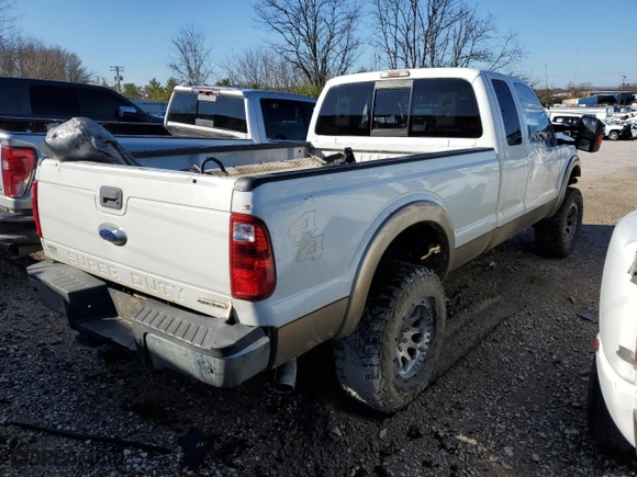 2013 Ford Super Duty F-350 SRW Lariat with VIN 1FT8X3B66DEA30856, listed as a Copart auction lot 81529334 with 0 mi miles and Salvage Title. Bid and sale history available at carsss.com. Image 3.
