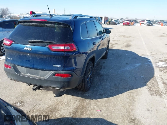 2018 Jeep Cherokee Latitude with VIN 1C4PJMCX6JD521729, listed as a IAAI auction lot 41641147 with 102,955 mi miles and . Bid and sale history available at DreamBid. Image 4.