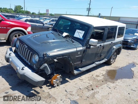 2017 Jeep Wrangler Unlimited Sahara с VIN 1C4BJWEG3HL619667, выставлен на аукционе IAAI как лот 42188812 с пробегом 155 619 миль миль и . История ставок и продаж доступна на DreamBid. Изображение 17.