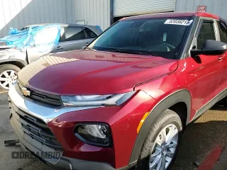 2023 Chevrolet TrailBlazer LS with VIN KL79MMS23PB166252, listed as a Copart auction lot 52038215 with 25,551 mi miles and Salvage Title. Bid and sale history available at DreamBid. Image 13.