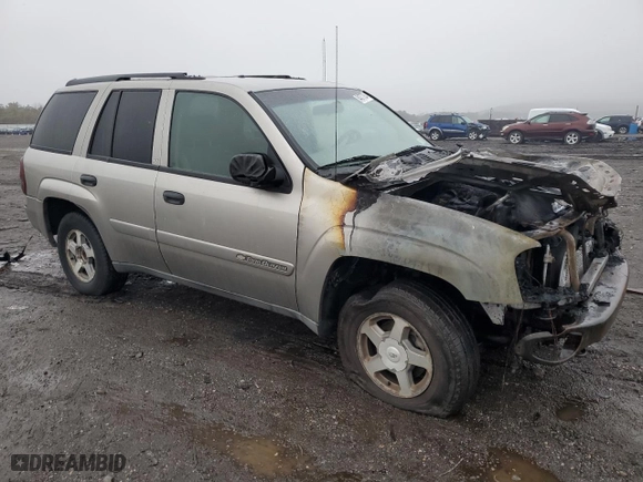 2003 Chevrolet TrailBlazer LT with VIN 1GNDT13S432303617, listed as a Copart auction lot 84377284 with NaN miles and Salvage Title. Bid and sale history available at carsss.com. Image 4.