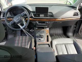 2020 Audi Q5 Premium Plus with VIN WA1BNAFY0L2028140, listed as a Copart auction lot 51293005 with 91,314 mi miles and Salvage Title. Bid and sale history available at carsss.com. Image 8.