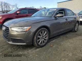 2015 Audi A6 2.0T Premium with VIN WAUFFAFC3FN013656, listed as a Copart auction lot 85963424 with 102,568 mi miles and Salvage Title. Bid and sale history available at carsss.com. Image 1.