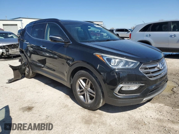 2017 Hyundai Santa Fe 2.4L z VIN 5NMZUDLB4HH032235, wystawiony jako Copart lot #49769775 z przebiegiem 102 655 mil mil oraz Szkoda całkowita • Salvage title. Historia ofert i sprzedaży dostępna na DreamBid. Obrazek 4.