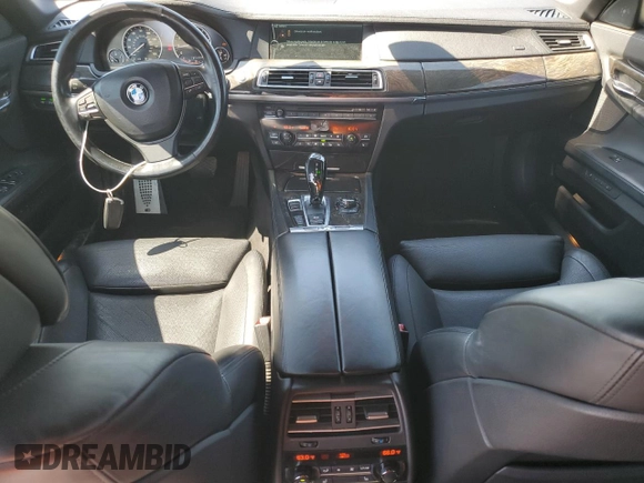 2011 BMW 7 Series 750Li with VIN WBAKB8C59BCY66626, listed as a Copart auction lot 65088295 with 132,278 mi miles and Clean title. Bid and sale history available at DreamBid. Image 8.