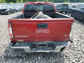 2016 GMC Canyon 4WD SLT with VIN 1GTG6DE30G1222596, listed as a Copart auction lot 64058084 with 121,038 mi miles and Salvage Title. Bid and sale history available at carsss.com. Image 6.