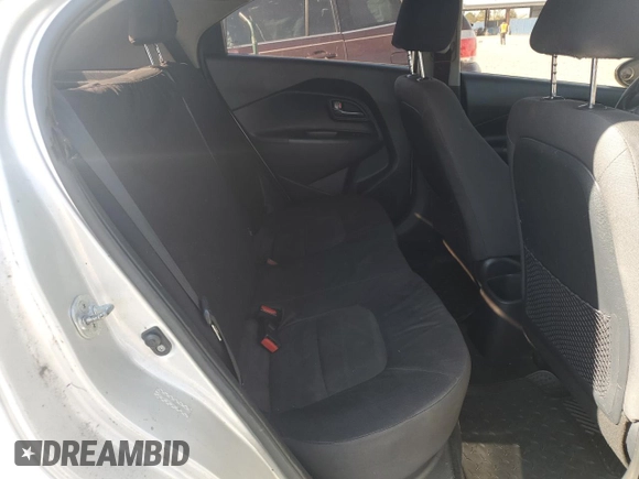 2014 Kia Rio LX with VIN KNADM5A30E6367851, listed as a Copart auction lot 84300514 with 181,083 mi miles and Clean Title. Bid and sale history available at carsss.com. Image 10.