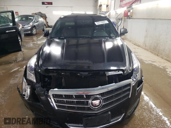 2014 Cadillac ATS Luxury AWD with VIN 1G6AH5RX4E0159852, listed as a Copart auction lot 52216685 with 82,977 mi miles and Salvage Title. Bid and sale history available at carsss.com. Image 5.