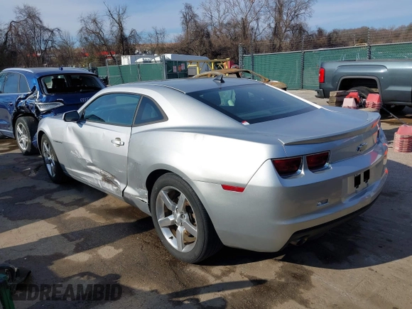 2012 Chevrolet Camaro 1LT with VIN 2G1FB1E39C9191496, listed as a IAAI auction lot 41689143 with 189,788 mi miles and . Bid and sale history available at DreamBid. Image 3.