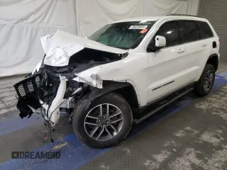 2019 Jeep Grand Cherokee Laredo E with VIN 1C4RJFAG3KC640126, listed as a Copart auction lot 56638605 with Not provided miles and Salvage title. Bid and sale history available at DreamBid. Image 1.