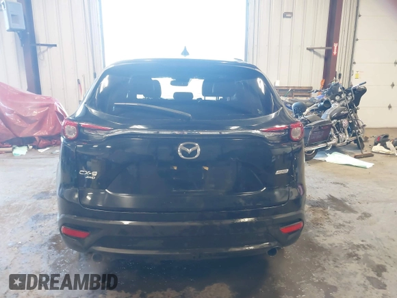 2018 Mazda CX-9 Touring with VIN JM3TCBCY4J0227069, listed as a IAAI auction lot 41676017 with 77,844 mi miles. Bid and sale history available at carsss.com. Image 17.
