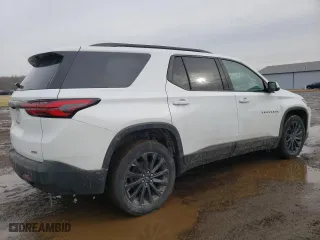 2022 Chevrolet Traverse RS with VIN 1GNERJKW4NJ185083, listed as a Copart auction lot 44982135 with 78,137 mi miles and Salvage Title. Bid and sale history available at carsss.com. Image 3.