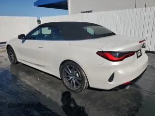 2025 BMW 4 Series 430i with VIN WBA33DB00SCT26226, listed as a Copart auction lot 45413105 with 9,052 mi miles and Clean Title. Bid and sale history available at carsss.com. Image 2.