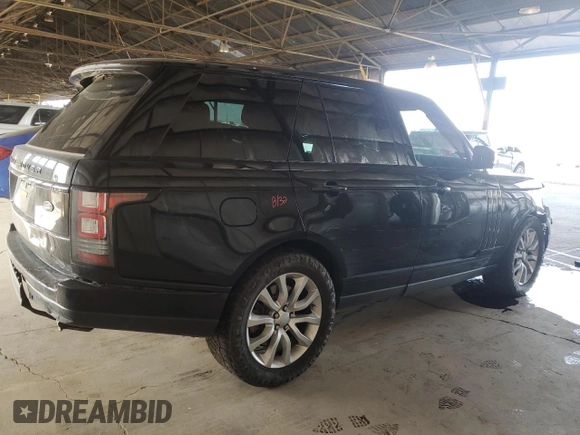 2015 Land Rover Range Rover Supercharged z VIN SALGS2TF5FA214787, wystawiony jako Copart lot #55433235 z przebiegiem 77 148 mil mil oraz Szkoda całkowita • Salvage title. Historia ofert i sprzedaży dostępna na DreamBid. Obrazek 3.