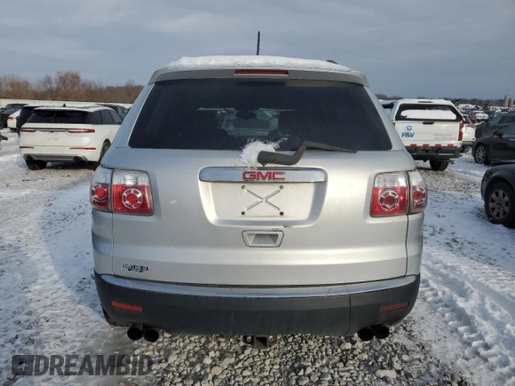 2012 GMC Acadia SL with VIN 1GKKVNED1CJ210001, listed as a Copart auction lot 83579244 with 136,647 mi miles and Clean title. Bid and sale history available at DreamBid. Image 6.