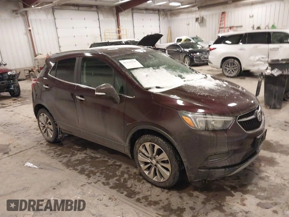 2018 Buick Encore Preferred with VIN KL4CJASB7JB551895, listed as a IAAI auction lot 41333779 with 72,904 mi miles and . Bid and sale history available at DreamBid. Image 1.