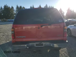 2001 GMC Yukon SLT with VIN 1GKEK13T11R157503, listed as a Copart auction lot 73801274 with 0 mi miles and Salvage Title. Bid and sale history available at carsss.com. Image 6.