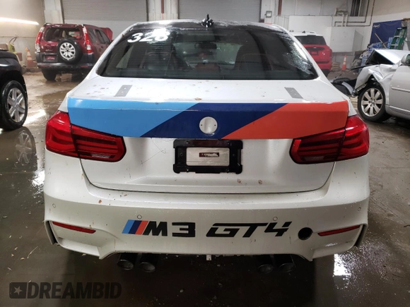 2016 BMW M3 with VIN WBS8M9C52G5G41730, listed as a Copart auction lot 70216603 with 147,834 mi miles. Bid and sale history available at carsss.com. Image 6.