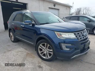 2016 Ford Explorer Limited with VIN 1FM5K8FH9GGB14930, listed as a IAAI auction lot 41846602 with 155,367 mi miles and . Bid and sale history available at DreamBid. Image 1.