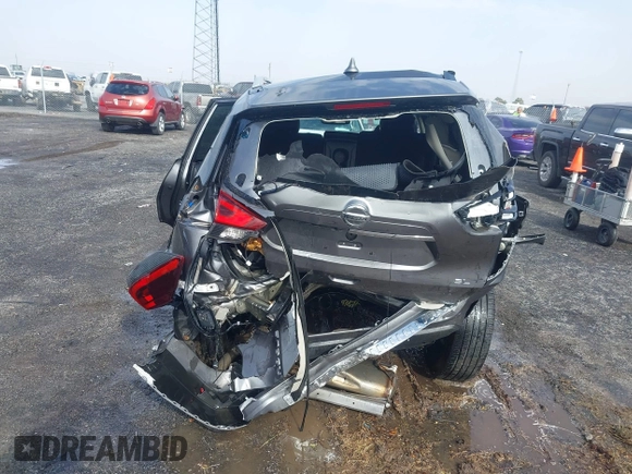 2018 Nissan Rogue SV with VIN 5N1AT2MT1JC825830, listed as a IAAI auction lot 41464716 with 152,346 mi miles and . Bid and sale history available at carsss.com. Image 16.