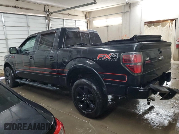 2012 Ford F-150 XL with VIN 1FTFW1ET9CFC32244, listed as a Copart auction lot 60794185 with 219,248 mi miles and Salvage title. Bid and sale history available at DreamBid. Image 2.