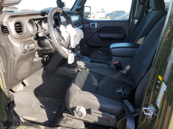 2022 Jeep Gladiator Texas Trail with VIN 1C6HJTAG8NL101992, listed as a Copart auction lot 44657105 with 30,351 mi miles and Salvage Title. Bid and sale history available at carsss.com. Image 7.