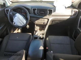 2017 Kia Sportage LX with VIN KNDPMCAC3H7188559, listed as a Copart auction lot 54020655 with 84,488 mi miles and Salvage Title. Bid and sale history available at DreamBid. Image 8.