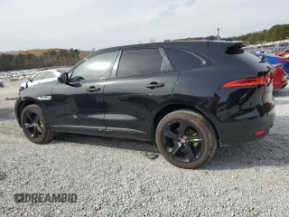 2017 Jaguar F-Pace 20d R-Sport with VIN SADCL2BN1HA085899, listed as a Copart auction lot 43330975 with 104,596 mi miles and Clean Title. Bid and sale history available at DreamBid. Image 2.