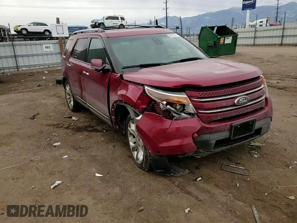 2015 Ford Explorer Limited with VIN 1FM5K8F83FGA86413, listed as a Copart auction lot 44862905 with 130,859 mi miles and Salvage Title. Bid and sale history available at DreamBid. Image 12.