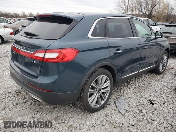 2016 Lincoln MKX Reserve with VIN 2LMTJ8LP3GBL36154, listed as a Copart auction lot 82010124 with 116,573 mi miles and Salvage Title. Bid and sale history available at DreamBid. Image 3.