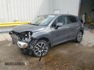 2017 FIAT 500X Urbana Edition with VIN ZFBCFXCB8HP586194, listed as a Copart auction lot 49710965 with 42,716 mi miles and Salvage title. Bid and sale history available at DreamBid. Image 1.
