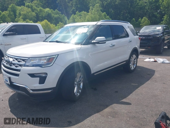 2019 Ford Explorer Limited with VIN 1FM5K7FH9KGB51608, listed as a IAAI auction lot 42658075 with 91,593 mi miles and . Bid and sale history available at DreamBid. Image 18.