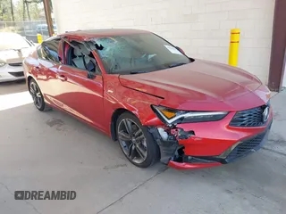 2023 Acura Integra w/A-Spec Package with VIN 19UDE4H3XPA017449, listed as a IAAI auction lot 42042050 with 37,062 mi miles and . Bid and sale history available at DreamBid. Image 1.