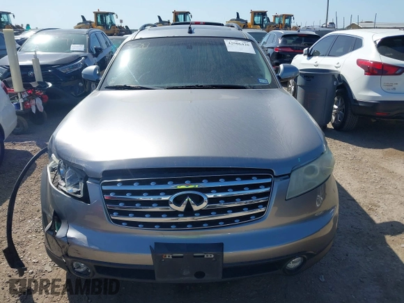 2005 Infiniti FX35 with VIN JNRAS08U55X109879, listed as a IAAI auction lot 42006420 with 150,760 mi miles. Bid and sale history available at carsss.com. Image 12.